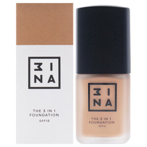 The 3-In-1 Foundation SPF 15 - 214 by 3Ina for Women - 1.01 oz Foundation